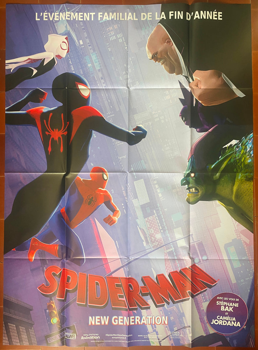 Affiche SPIDER MAN NEW GENERATION Into The Spider Verse MARVEL 120x160 affiche-spider-man-new-generation-into-the-spider-verse-marvel-120x160