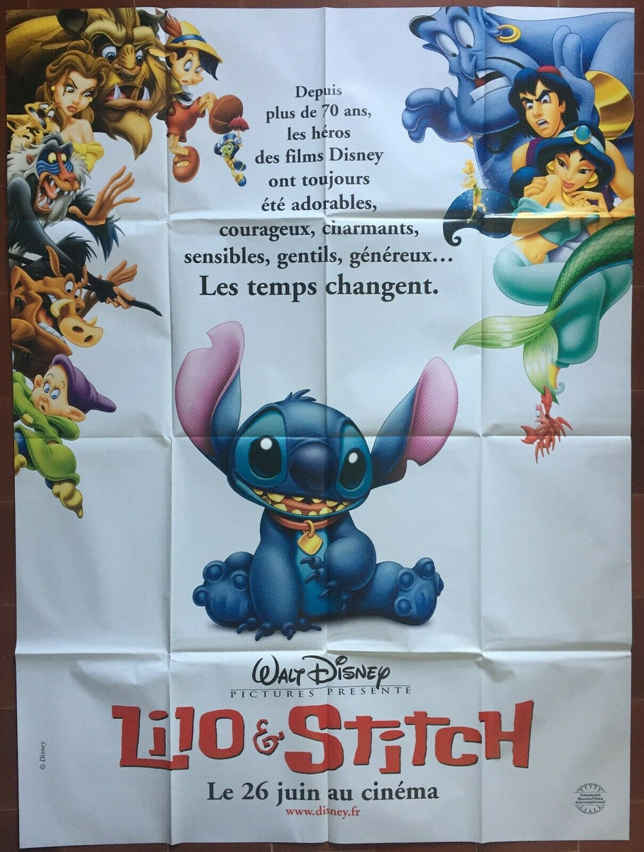 Affiche LILO & STITCH Chambre d'Enfant WALT DISNEY 120x160cm