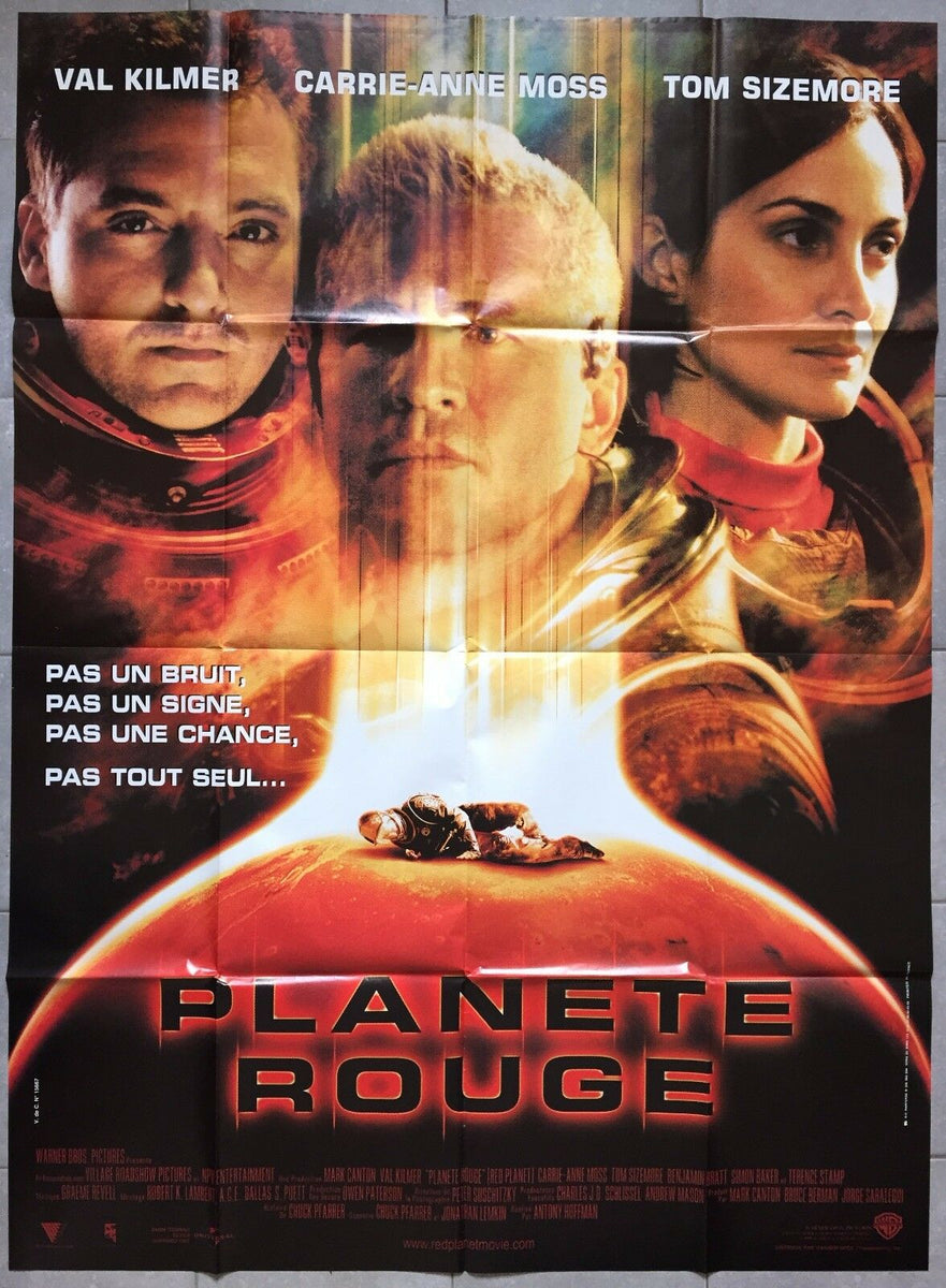 Poster PLANET ROUGE Red Planet Carrie-Anne Moss VAL KILMER ...