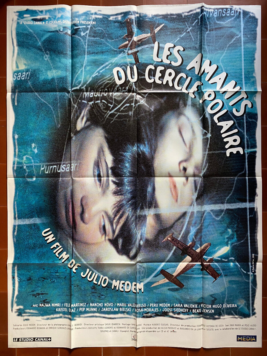 Affiche LES AMANTS DU CERCLE POLAIRE Julio MEDEM F.MARTINEZ N.NIMRI 12