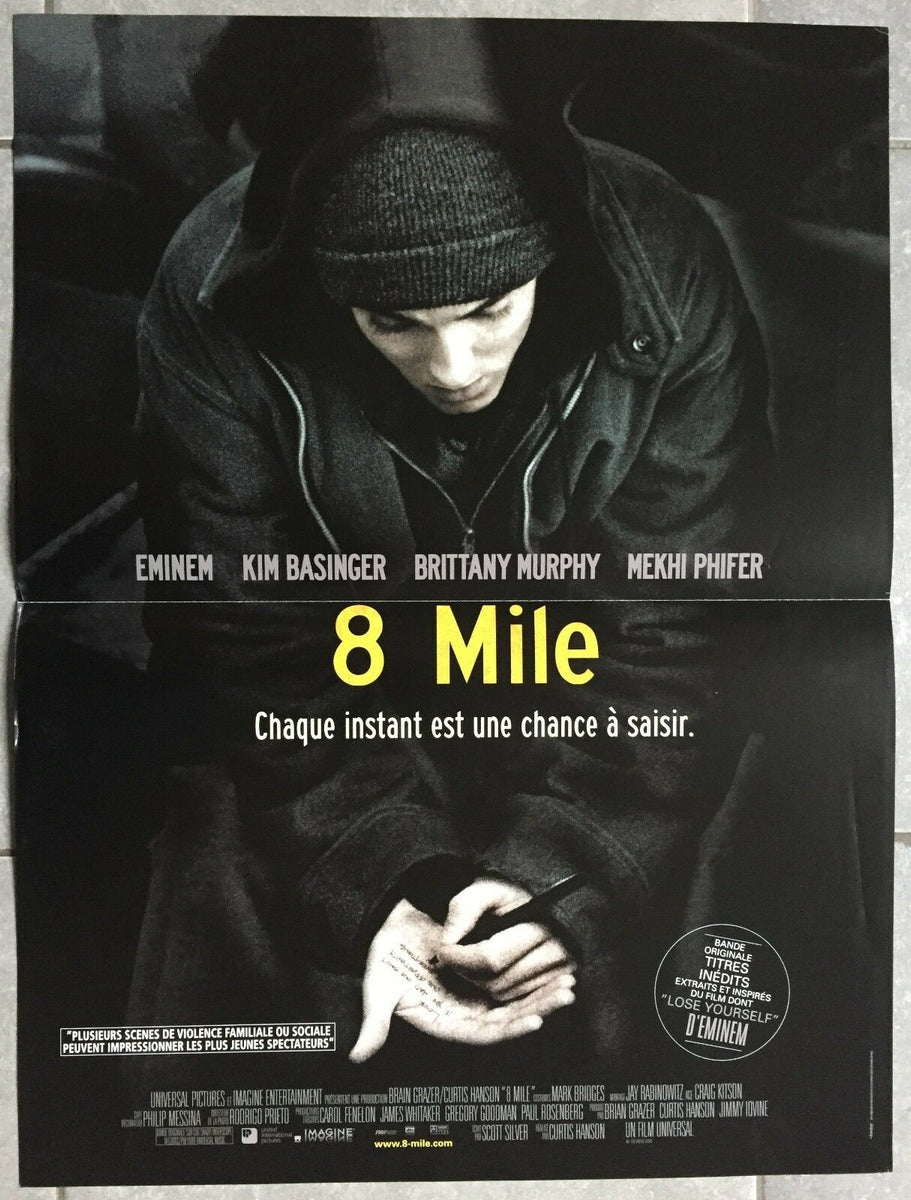 8￼￼Mile エミネム　映画　ポスター Amazon.co.jp: 8 Mileマイルエミネムポスター ラッパースター