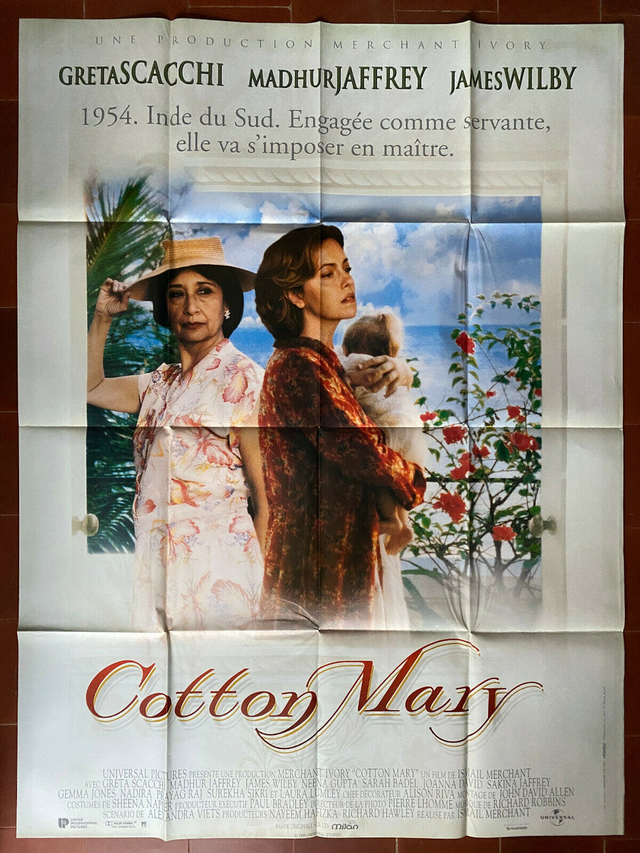 Poster COTTON MARY Ismail MARCHAND Sakina JAFFREY Greta SCACCHI 120x16
