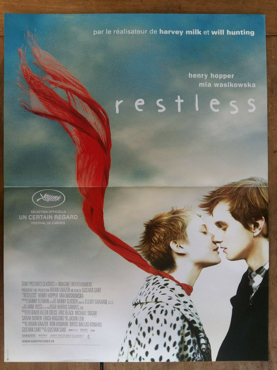 RESTLESS Poster Gus VAN SANT Henry HOPPER Mia WASIKOWSKA 40x60cm CINEAD restless-poster-gus-van-sant-henry-hopper-mia-wasikowska-40x60cm-cinead