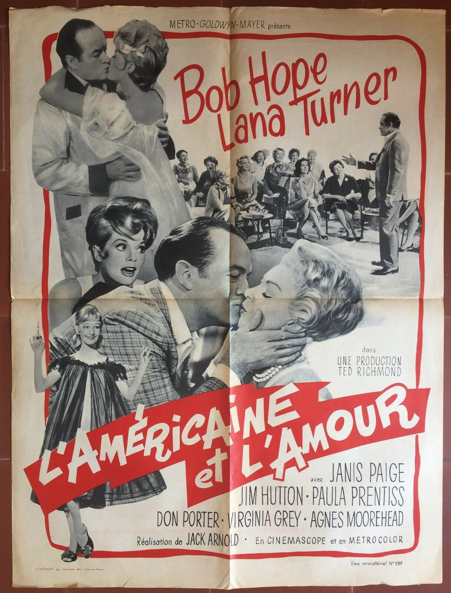 ポスター THE AMERICAN AND LOVE Bachelor in Paradise ボブ・ホープ