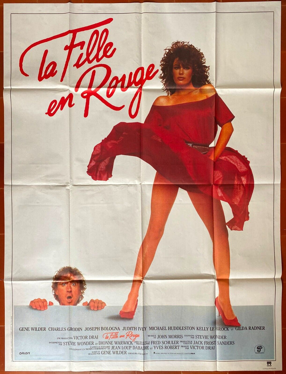 Poster THE GIRL IN RED The Woman in Red GENE WILDER 120x160cm CINEAD