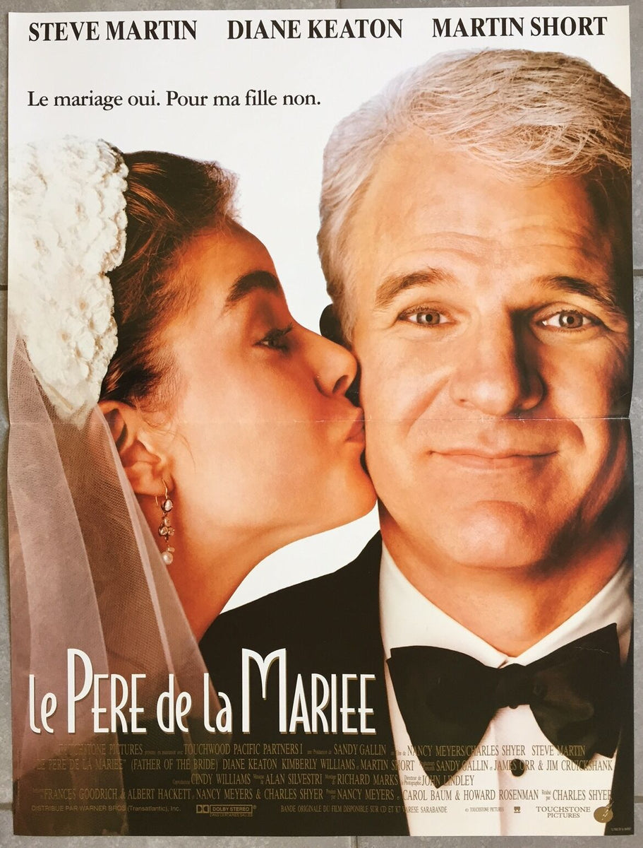 Poster THE FATHER OF THE BRIDE Father of the Bride DIANE KEATON Weddin CINEAD