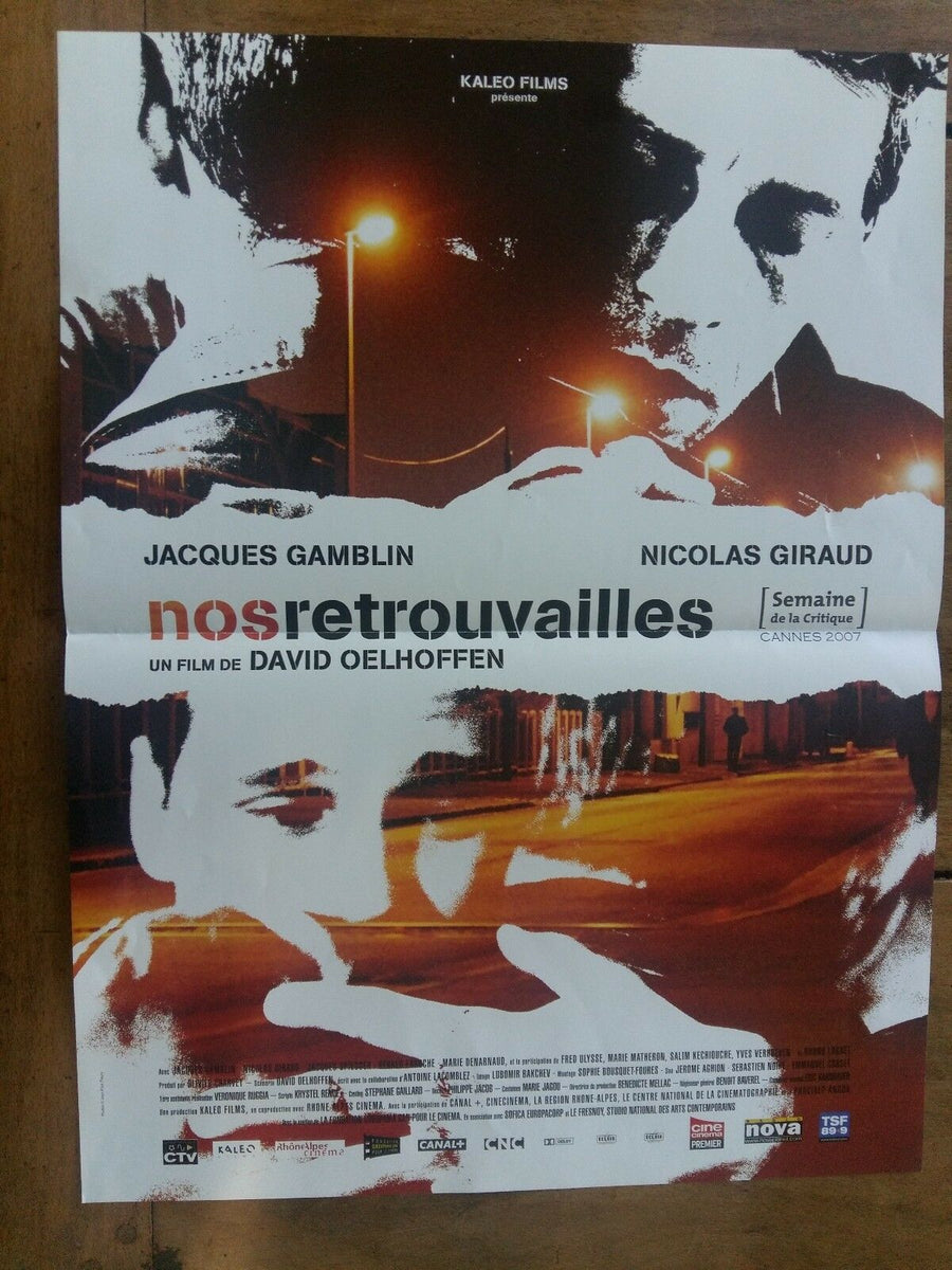 Affiche NOS RETROUVAILLES jacques GAMBLIN nicolas GIRAUD 40x60cm * CINEAD