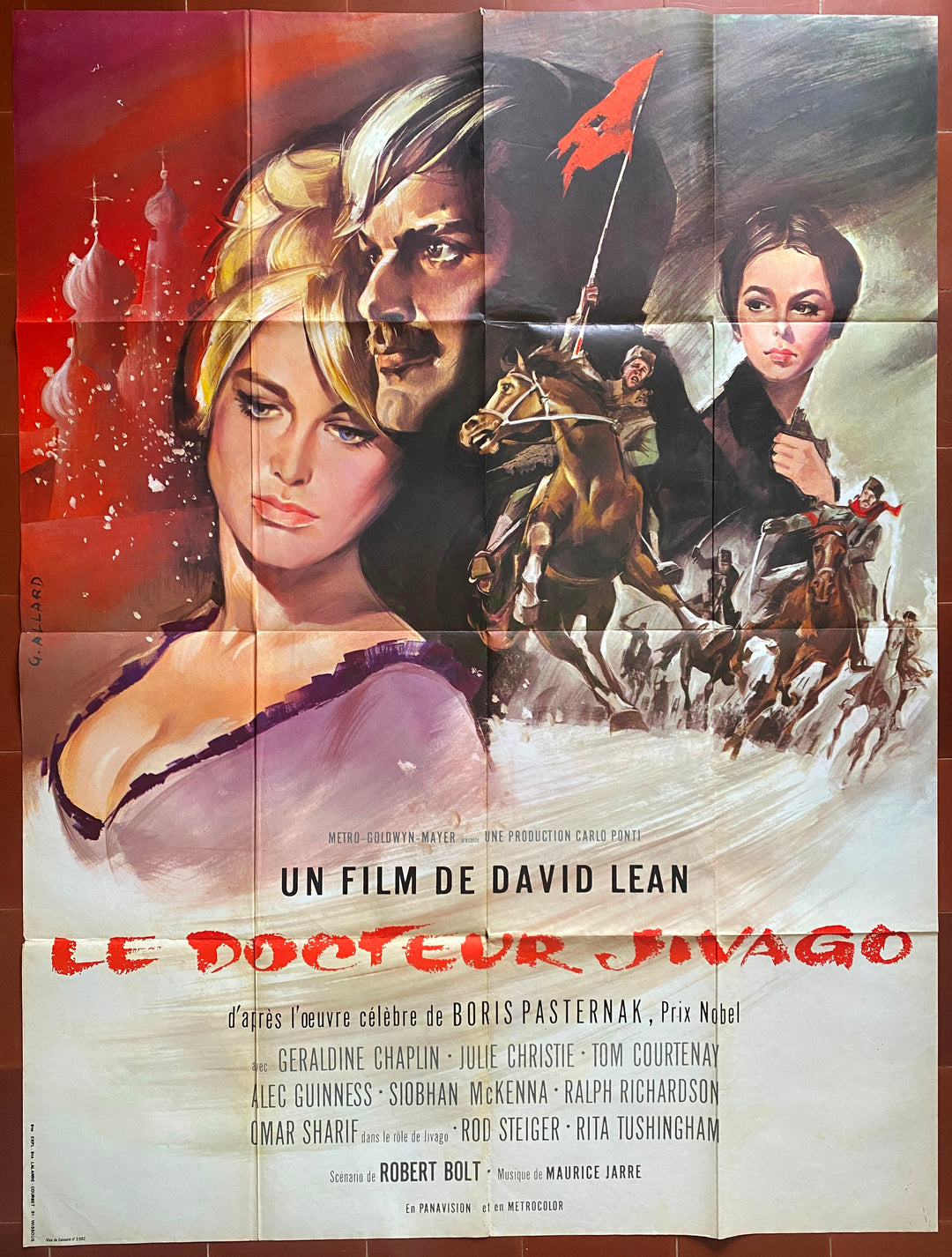 ポスター DOCTOR ZHIVAGO ドクター・ジバゴ オマール・シャリフ