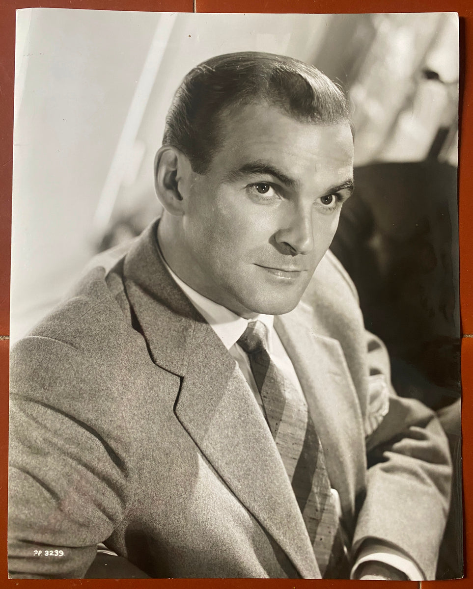 Photo originale TRAIN D'ENFER Stanley Baker 1957 CINEAD