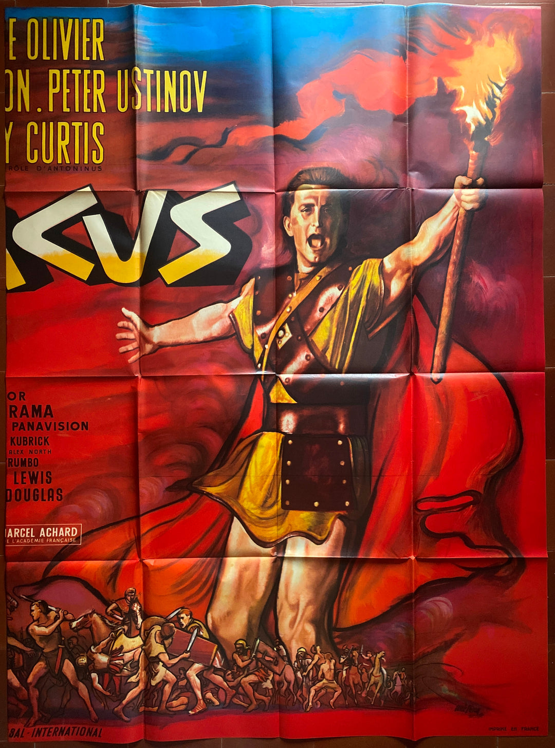 Poster Spartacus Film 50x70cm Affiche Cinéma HQ PostersAndCo