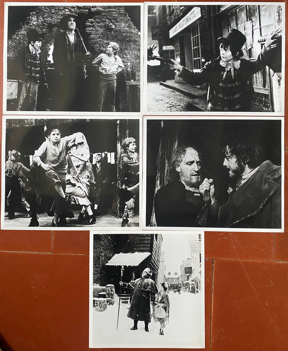 5 Photos originales OLIVER ! Oliver Twist CAROL REED Mark Lester 1968 ...