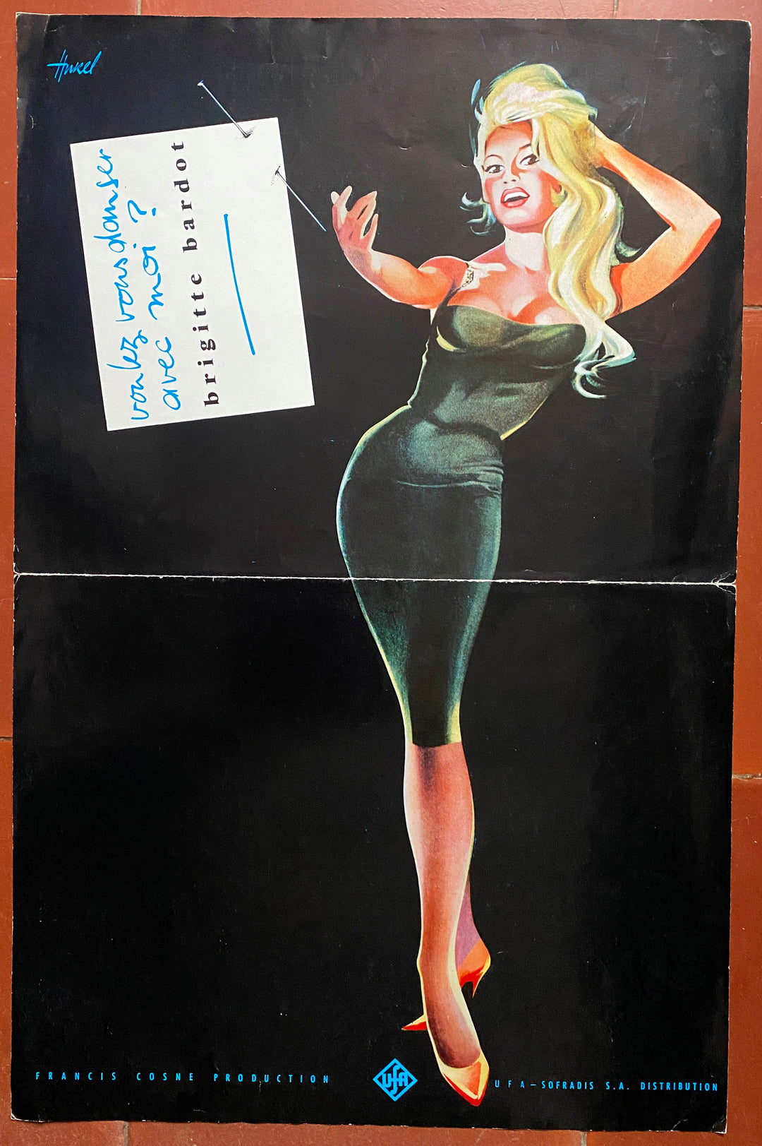 プレスキット / ポスター「WOULD YOU DANCE WITH ME」サイン入り