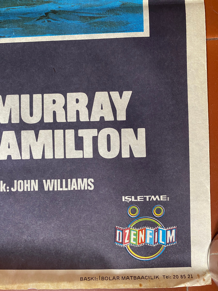 Turkish poster JAWS 2 Jaws ROY SCHEIDER Lorraine Gary 68x100cm CINEAD