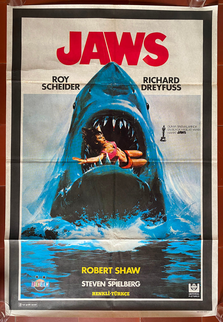 JAWS ジョーズ スティーブン・スピルバーグ監督作品 映画ポスター B2