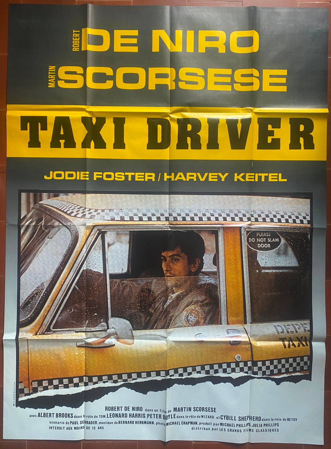 「タクシードライバー」ポスター　映画　ロバート・デ・ニーロ ジョディ・フォスター ポスター タクシードライバー マーティン・スコセッシ ロバート・デ