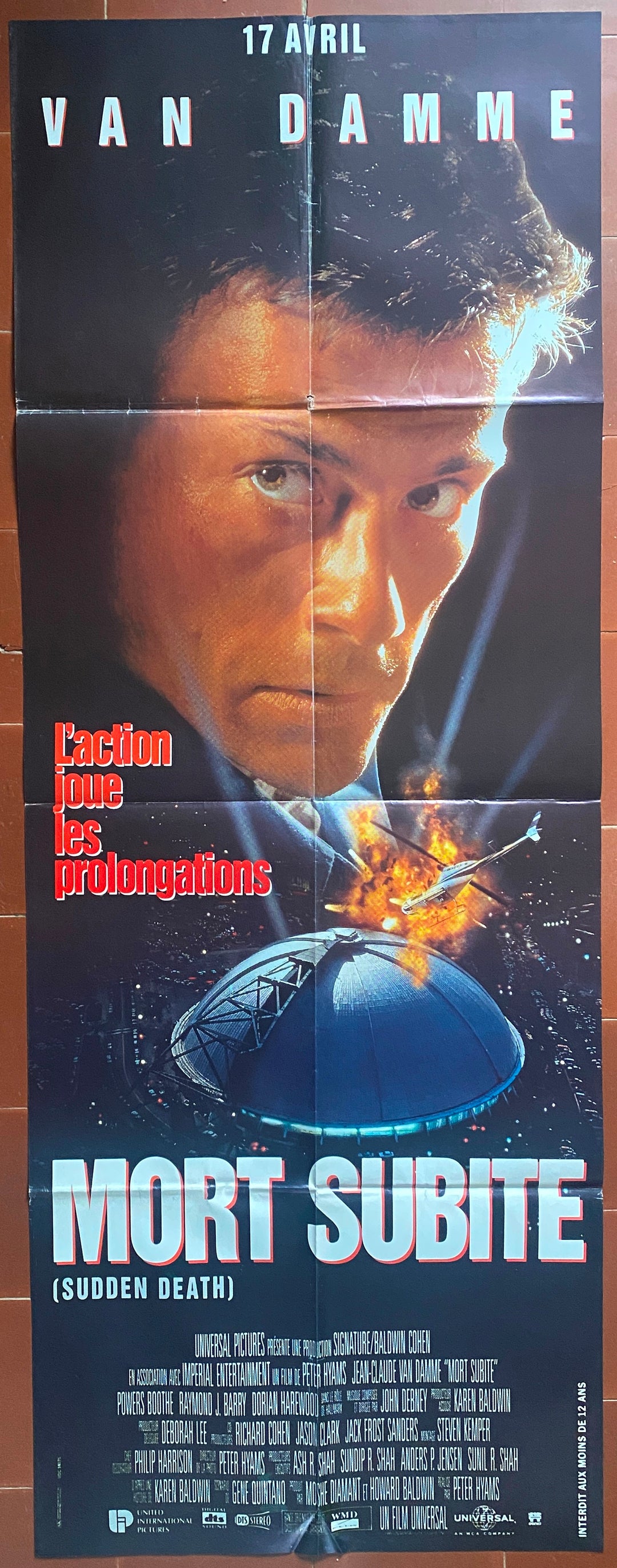 Sudden Death Movie Poster Sudden Death Movie Cast Lobby Card sudden-death-movie-poster-sudden-death-movie-cast-lobby-card