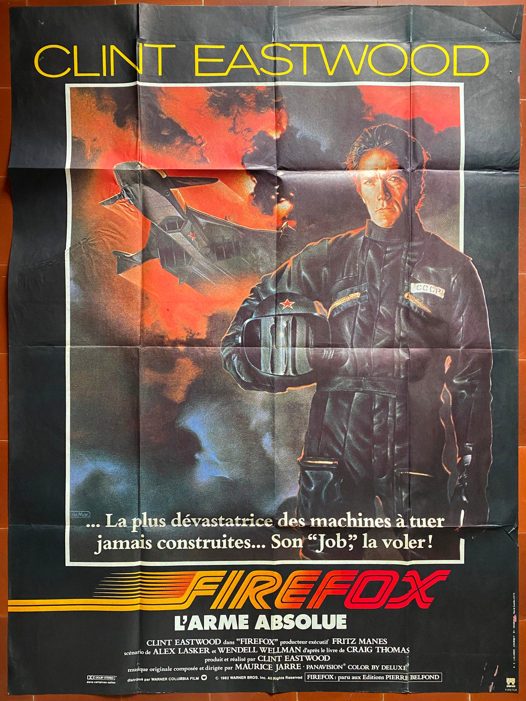 Poster FIREFOX THE ABSOLUTE WEAPON Freddie Jones CLINT EASTWOOD