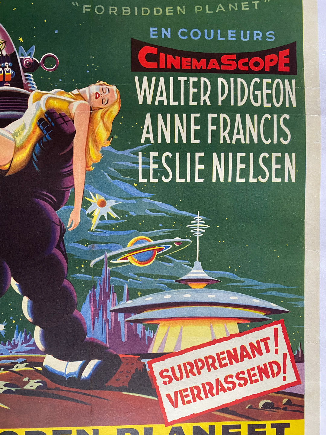 Poster Cinéma Planète Interdite - 45x60 Cm - PostersAndCo - Neuf Sous Tube