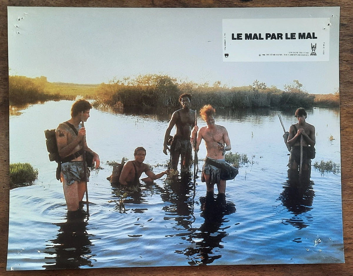 6 Photos originales LE MAL PAR LE MAL Laurence FISHBURN S. LANG action ...