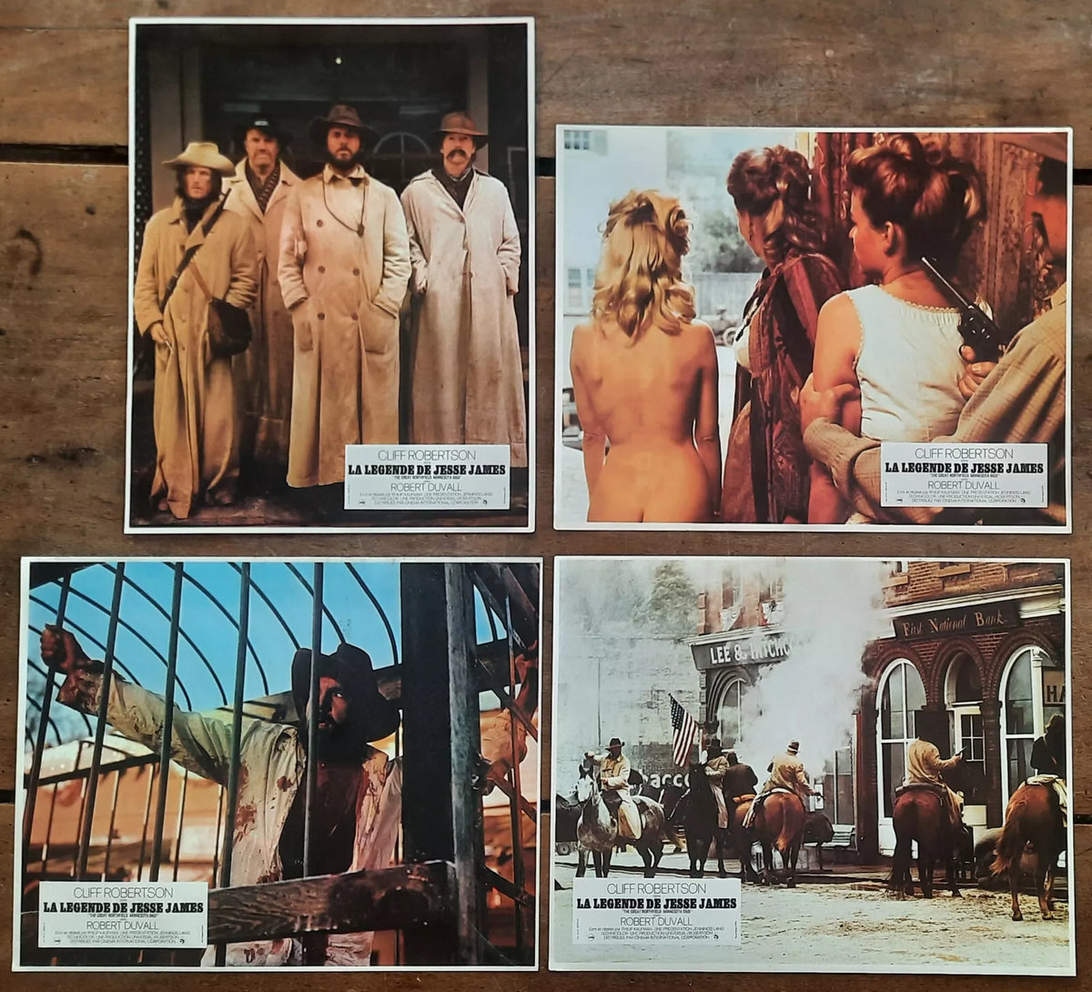12 Original Photos THE LEGEND OF JESSE JAMES Phil KAUFMAN Western Comp ...