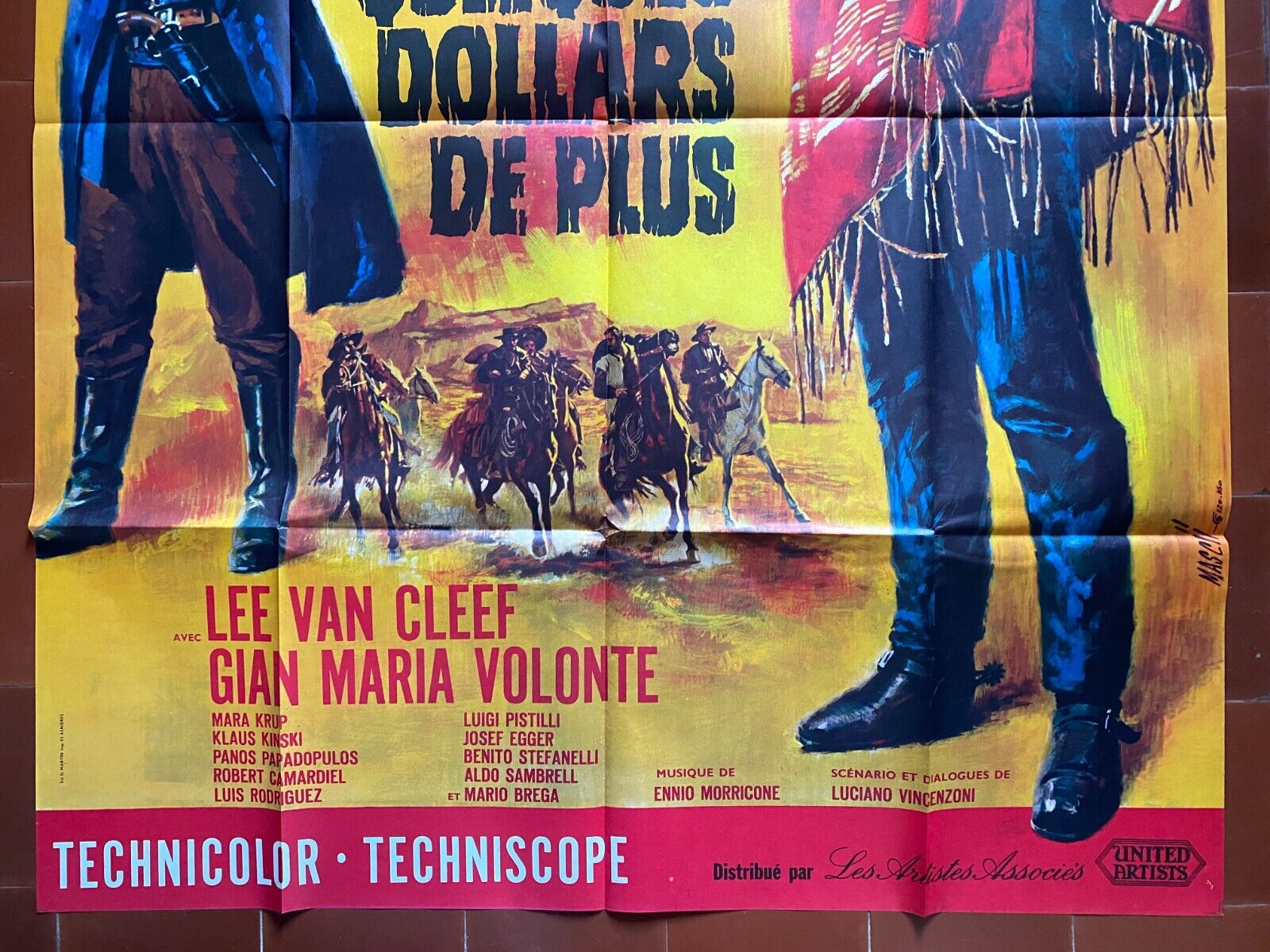 Affiche cinema Et pour quelques Dollars de plus 1965