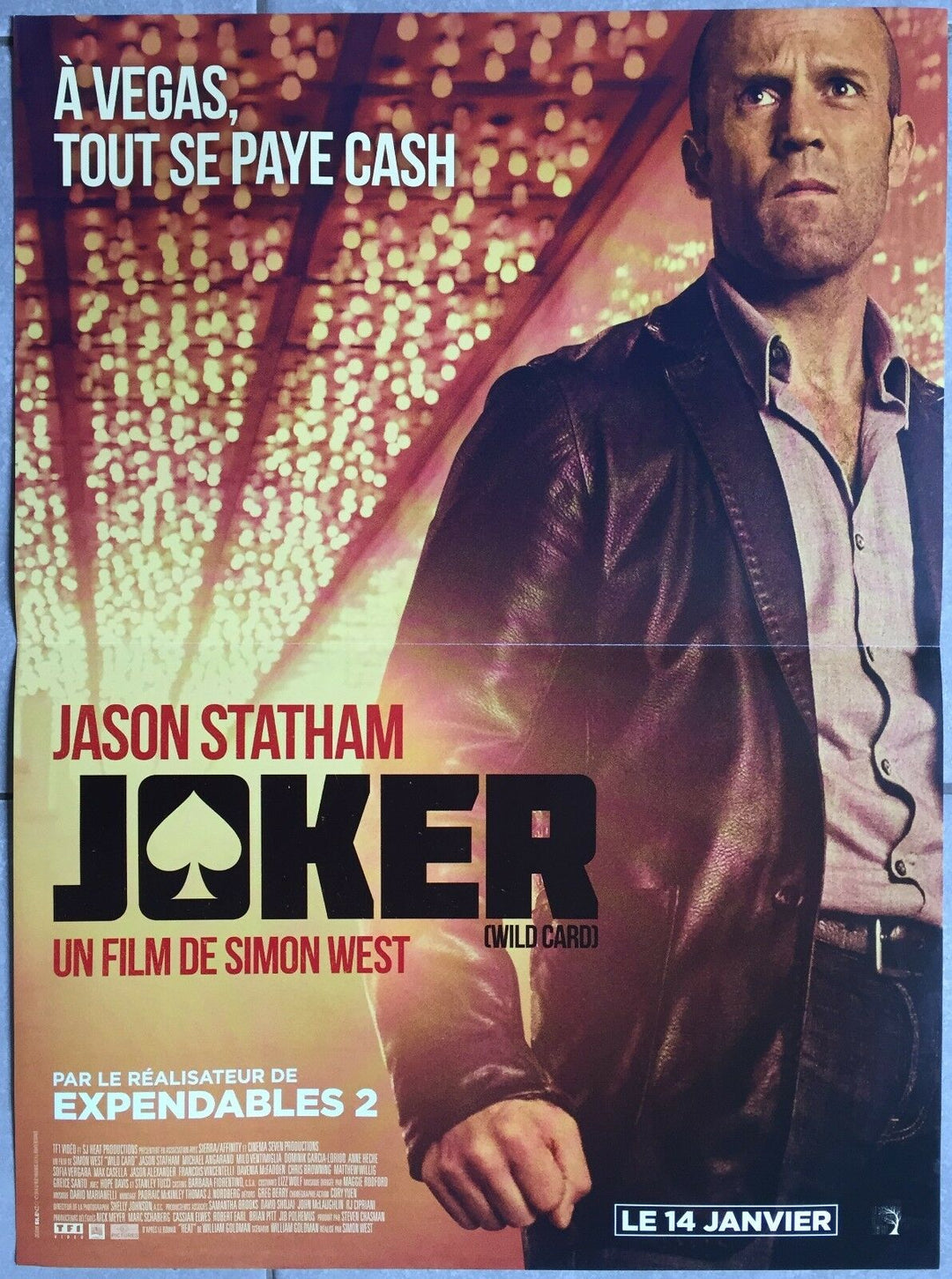 JOKER 仏版宣伝ポスター ジョーカー