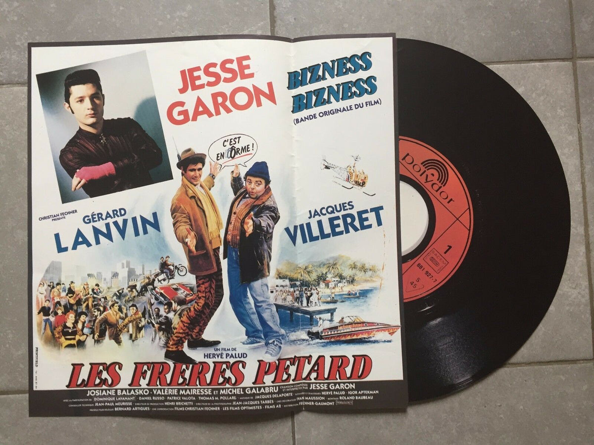Poster LES FRERES PETARD Hervé Palud GERARD LANVIN Jacques Villeret