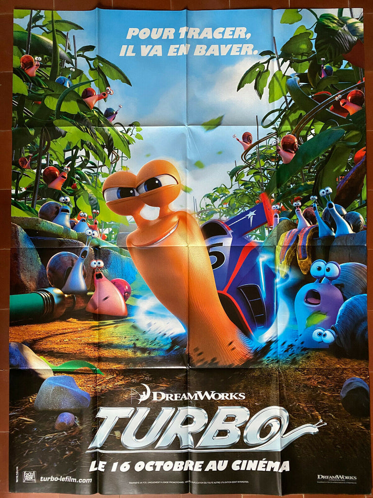 TURBO ポスター David SOREN ドリームワークス カタツムリの子