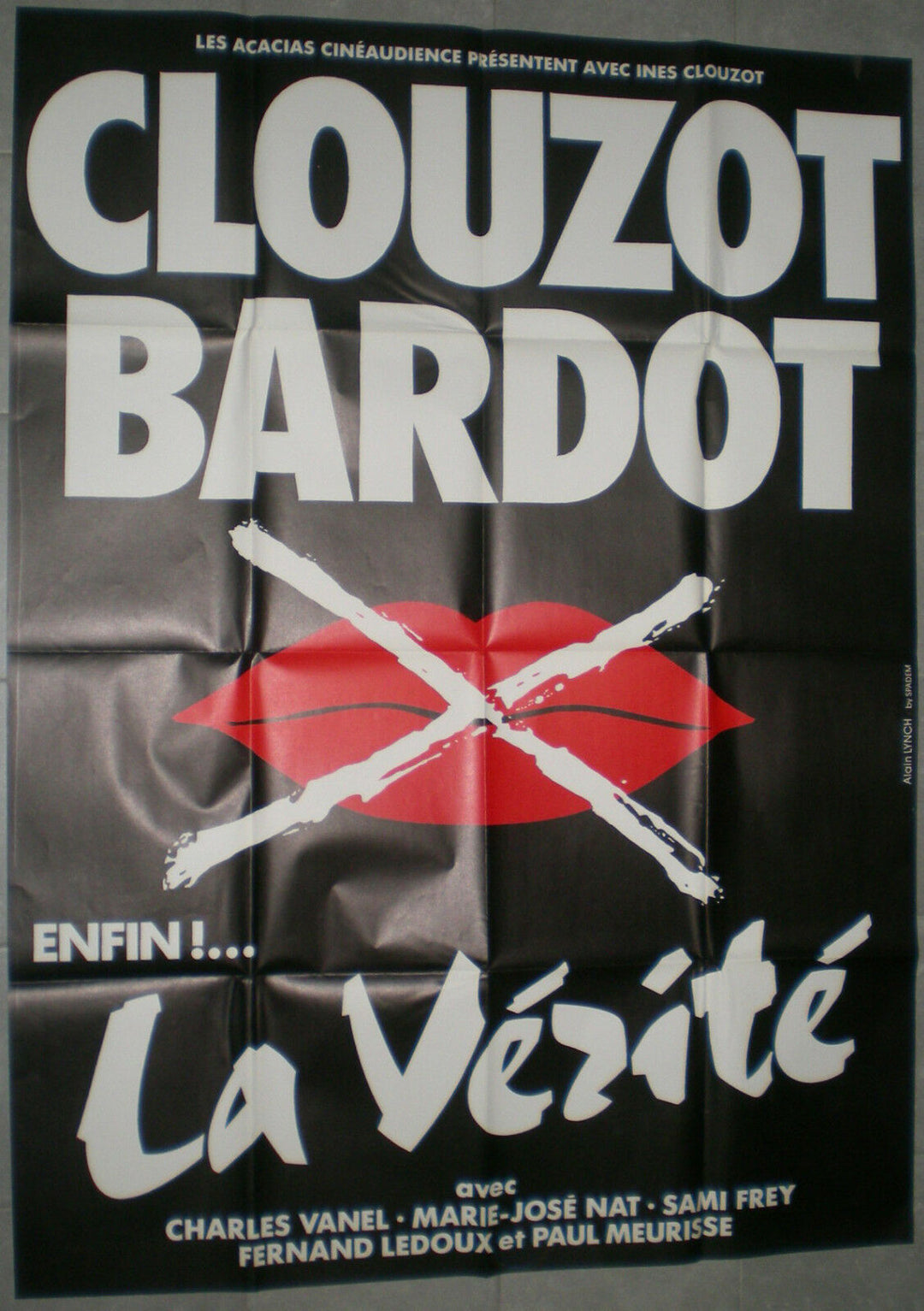 ◆映画半券/洋画/510/　「真実」　ブリジット・バルドー　アンリ＝ジョルジュ・クルウゾオ