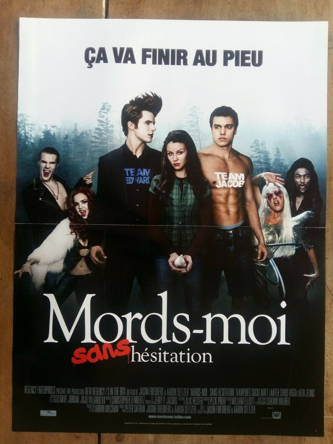 Poster BITE ME Without hesitation FRIEDBERG \u0026amp; SELTZER 40x60cm* – CINEAD, image size:1080x1440