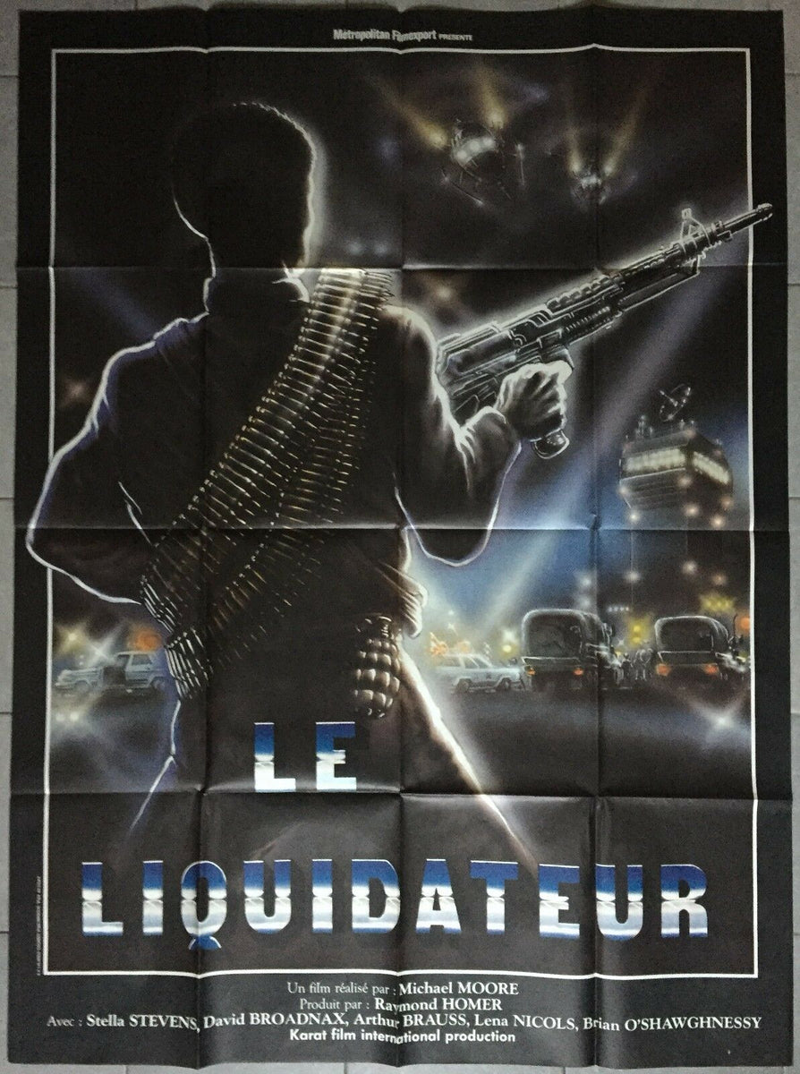 Poster THE LIQUIDATOR Mister Deathman DAVID BROADNAX Stella Stevens 12
