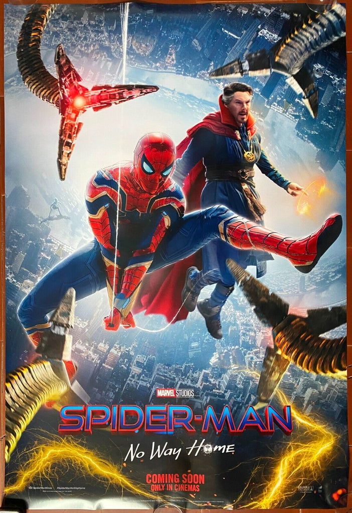 US スパイダーマン ノーウェイ ホーム ポスター ベネディクト カンバー