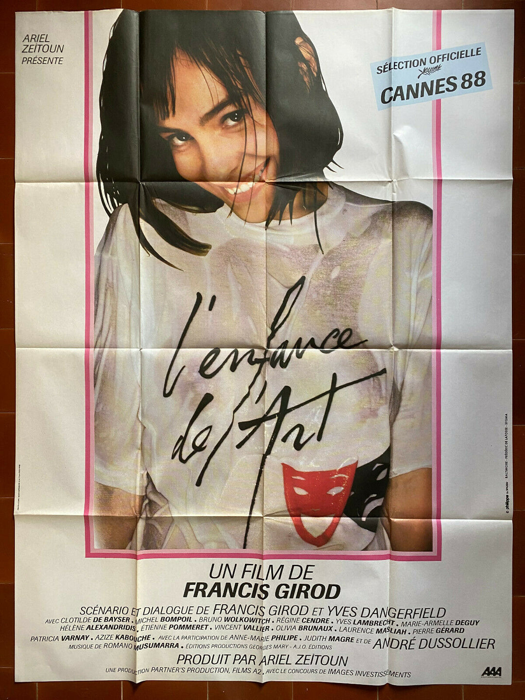 ポスター 芸術の幼年期 フランシス・ジロ アンドレ・デュソリエ