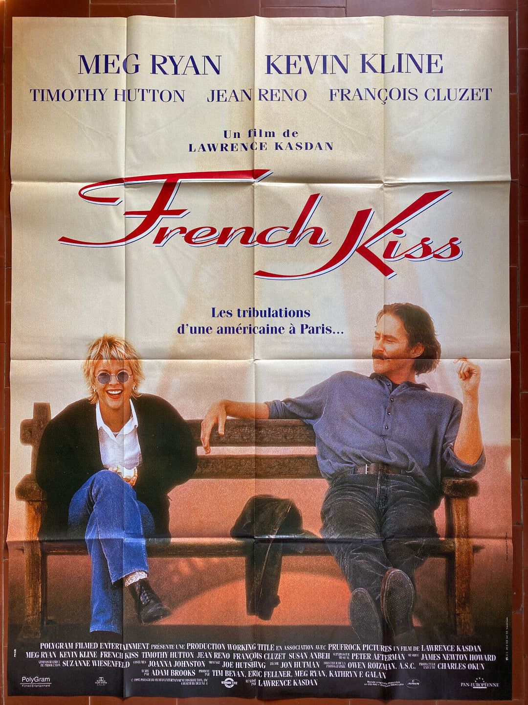 ポスター フレンチ・キス ローレンス・カスダン メグ・ライアン ケビン