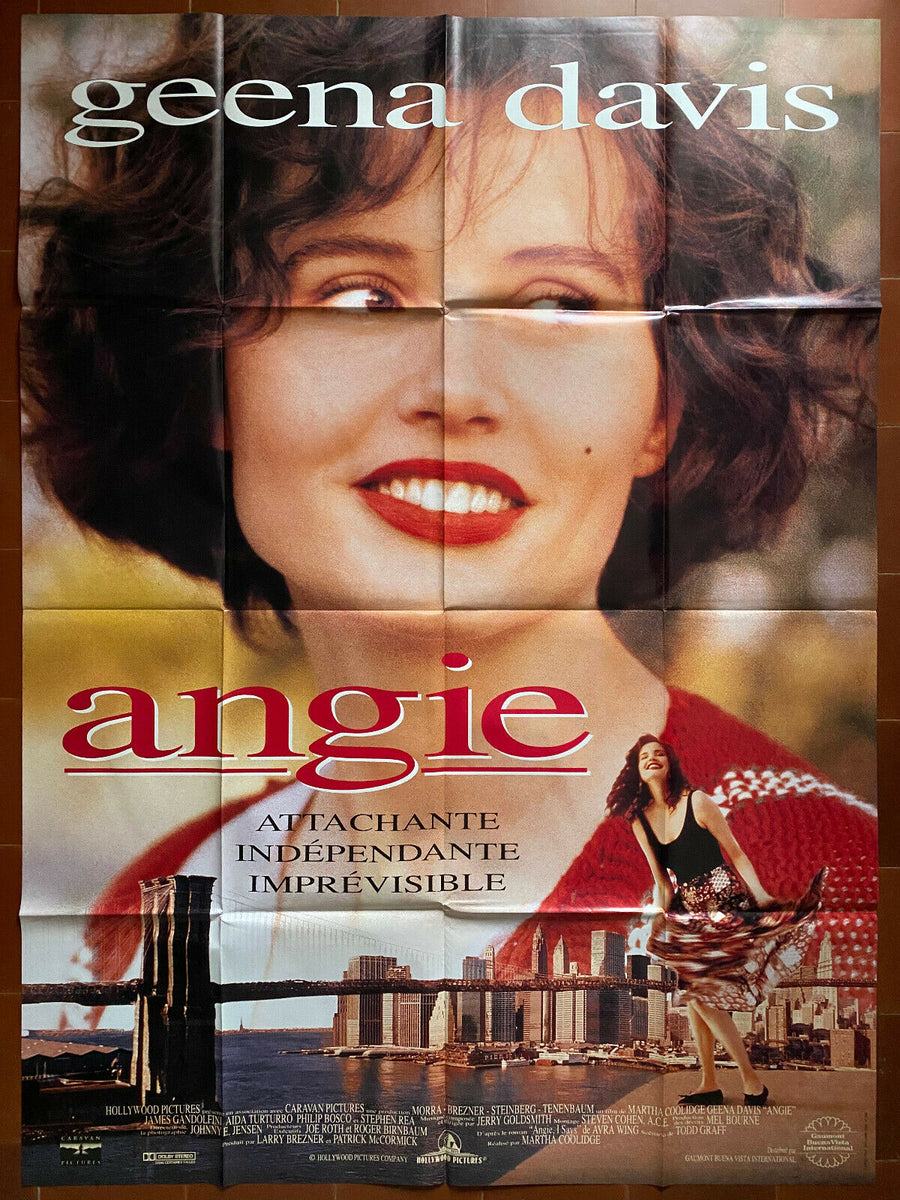 Affiche ANGIE Martha COOLIDGE Geena DAVIS James GANDOLFINI 120x160cm