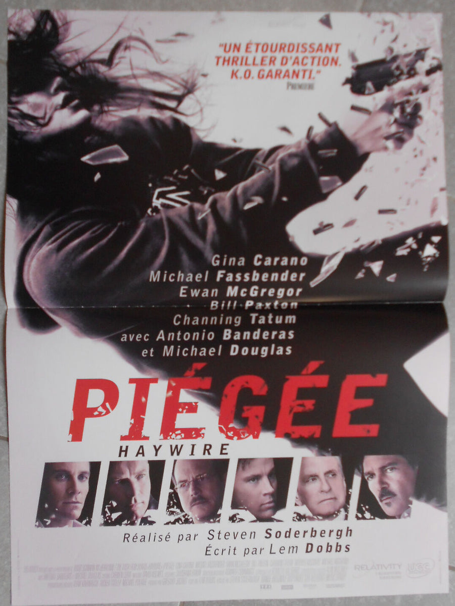 Poster TRAP Haywire STEVEN SODERBERGH Gina Carano EWAN McGREGOR 40x60c ...