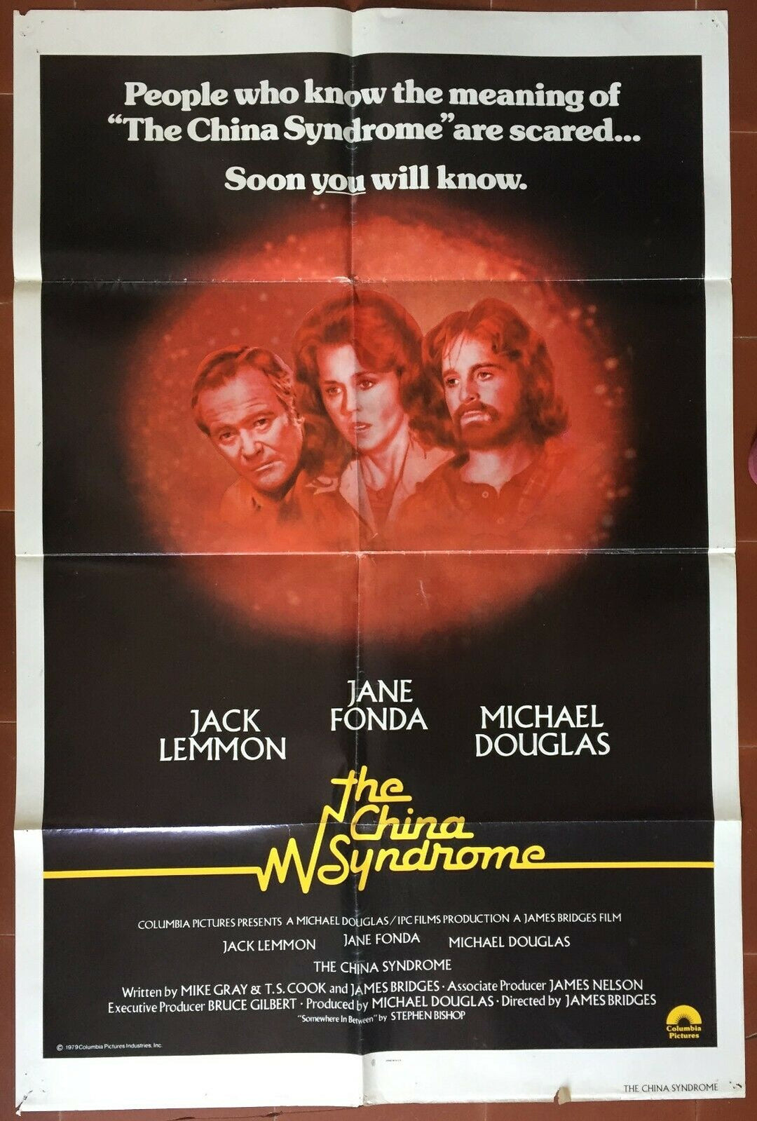アメリカのポスター THE CHINESE SYNDROME チャイナシンドローム JANE 