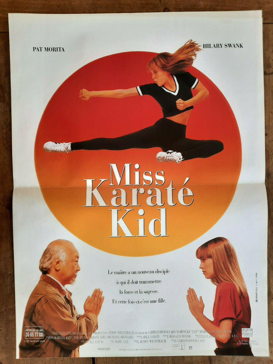 Poster MISS KARATE KID Pat MORITA Hilary SWANK 40x60cm – CINEAD, image size:1080x1440