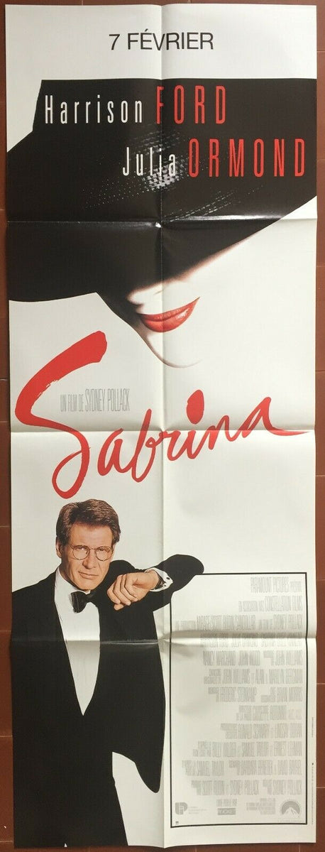 Poster SABRINA Sydney Pollack HARRISON FORD Julia Ormond 60x160cm – CINEAD
