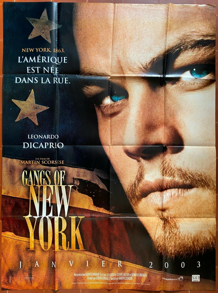 ギャング・オブ・ニューヨーク　USオリジナル映画ポスター ポスター ギャング・オブ・ニューヨーク マーティン・スコセッシ