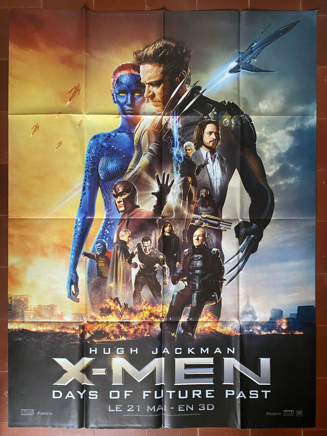 映画ポスター B2サイズ 『Ｘ−メン』 2000年作品 映画ポスター B2サイズ 『X−メン』 2000年作品