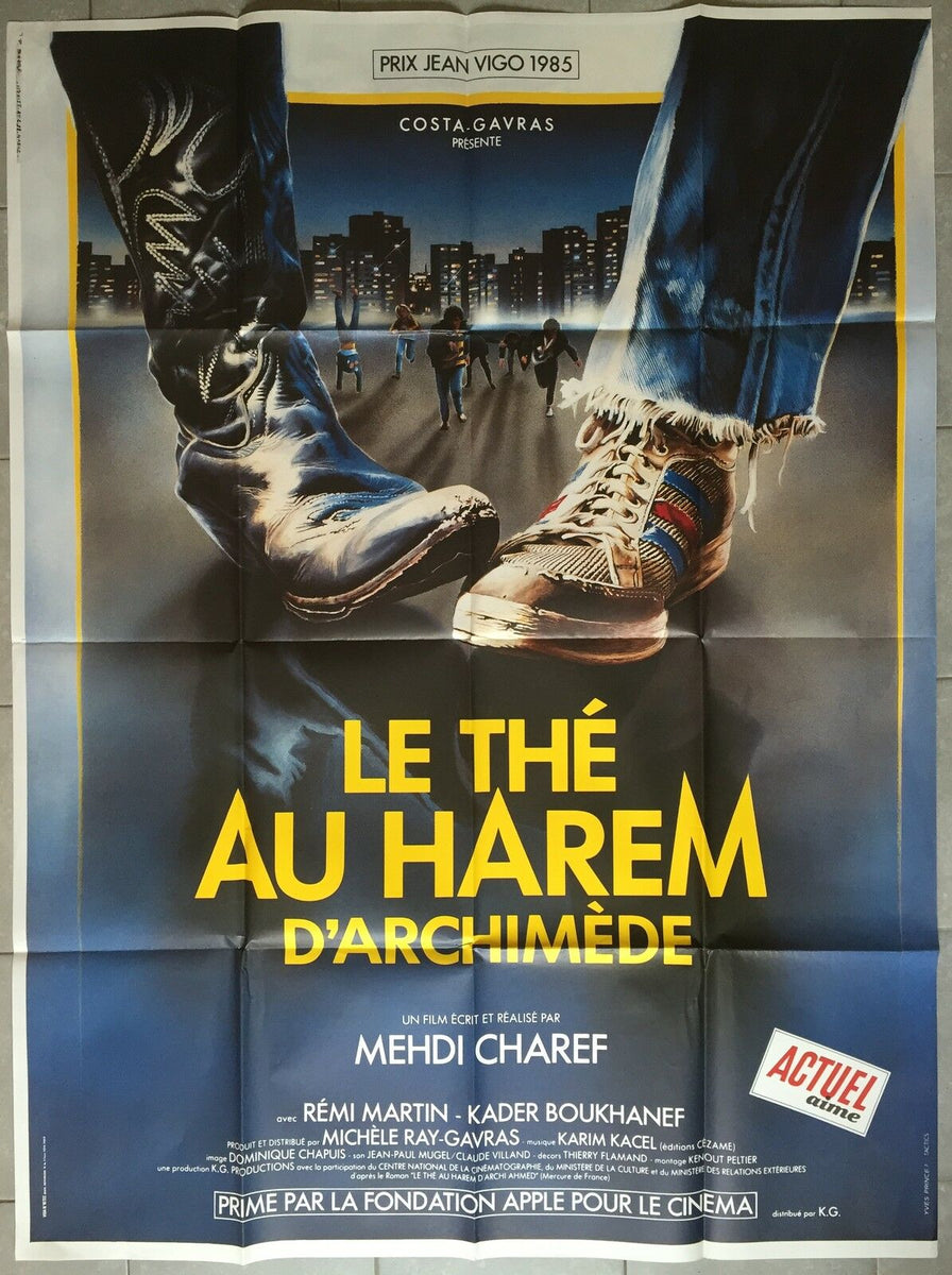 Poster THE TEA IN THE HAREM OF ARCHIMEDE Mehdi Charef 120x160cm * – CINEAD