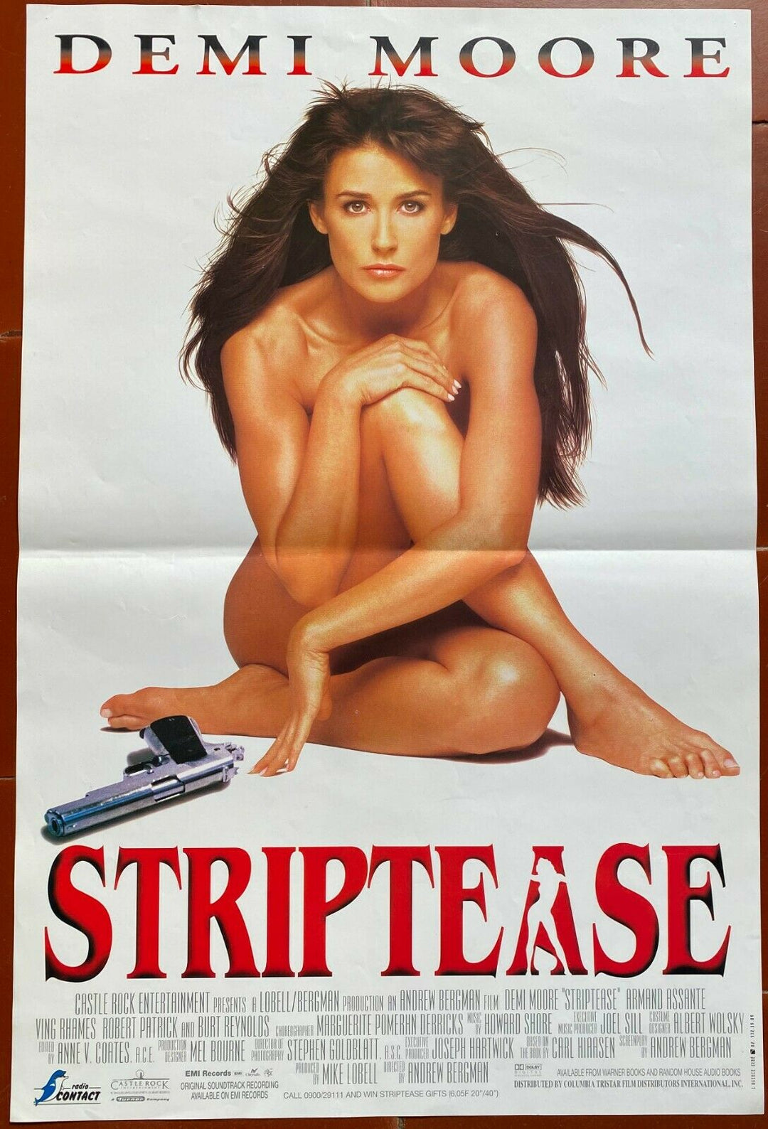 デミ・ムーア ヌード ポスター ストリップショー アンドリュー・バーグマン デミ・ムーア 33x50cm – CINEAD