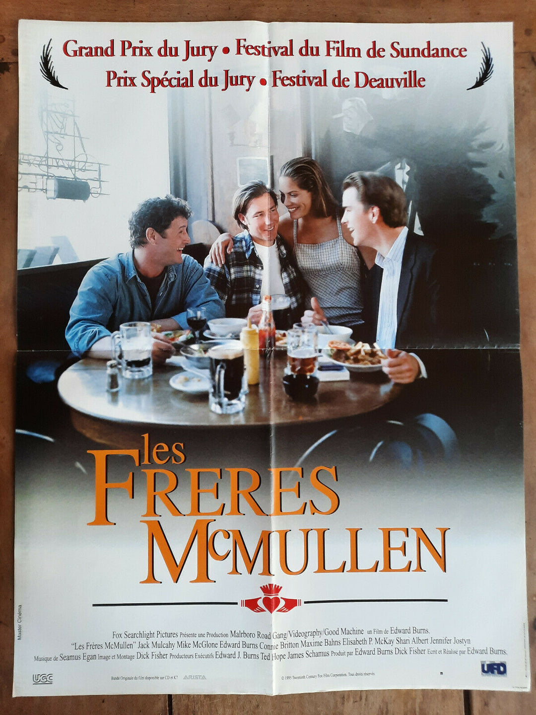 Poster THE BROTHERS McMULLEN Edward BURNS Jack MULCAHY Mike McGLONE 60 –  CINEAD
