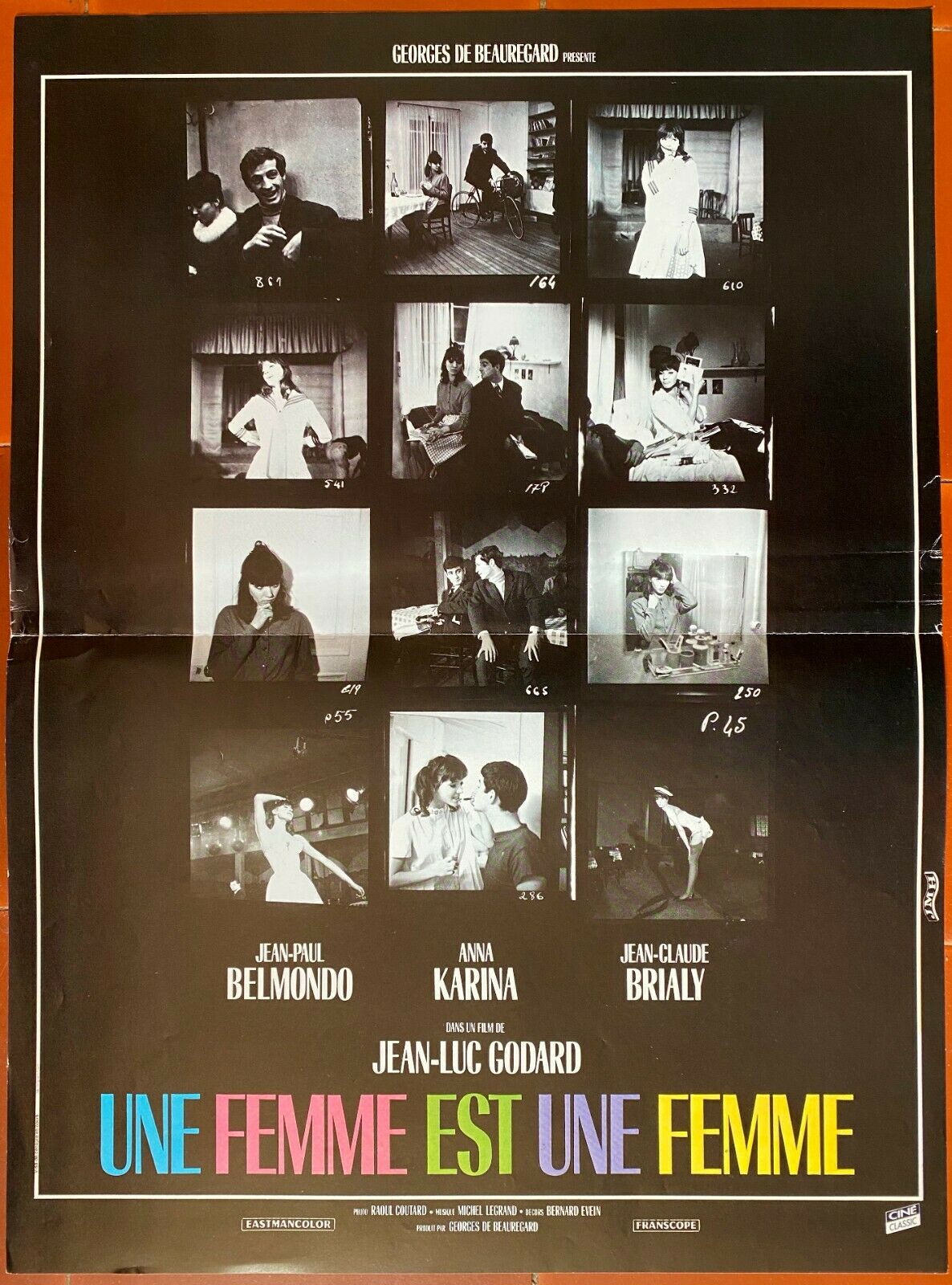 映画ポスター I 古典映画 I ジャン・リュック・ゴダール – CINEAD