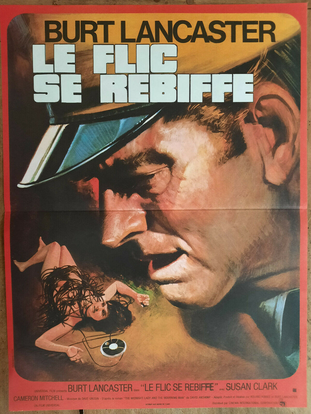 ポスター THE COP STANDS BACK バート・ランカスター スーザン