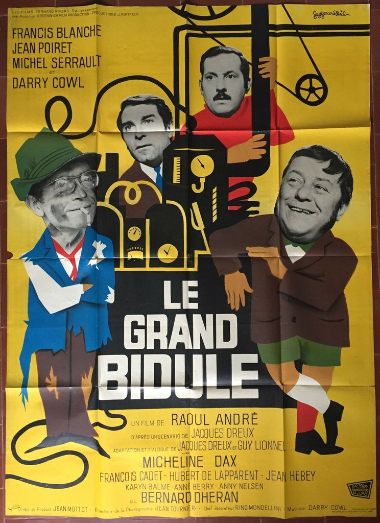 ポスター LE GRAND BIDULE フランシス・ブランシュ ジャン・ポワレ