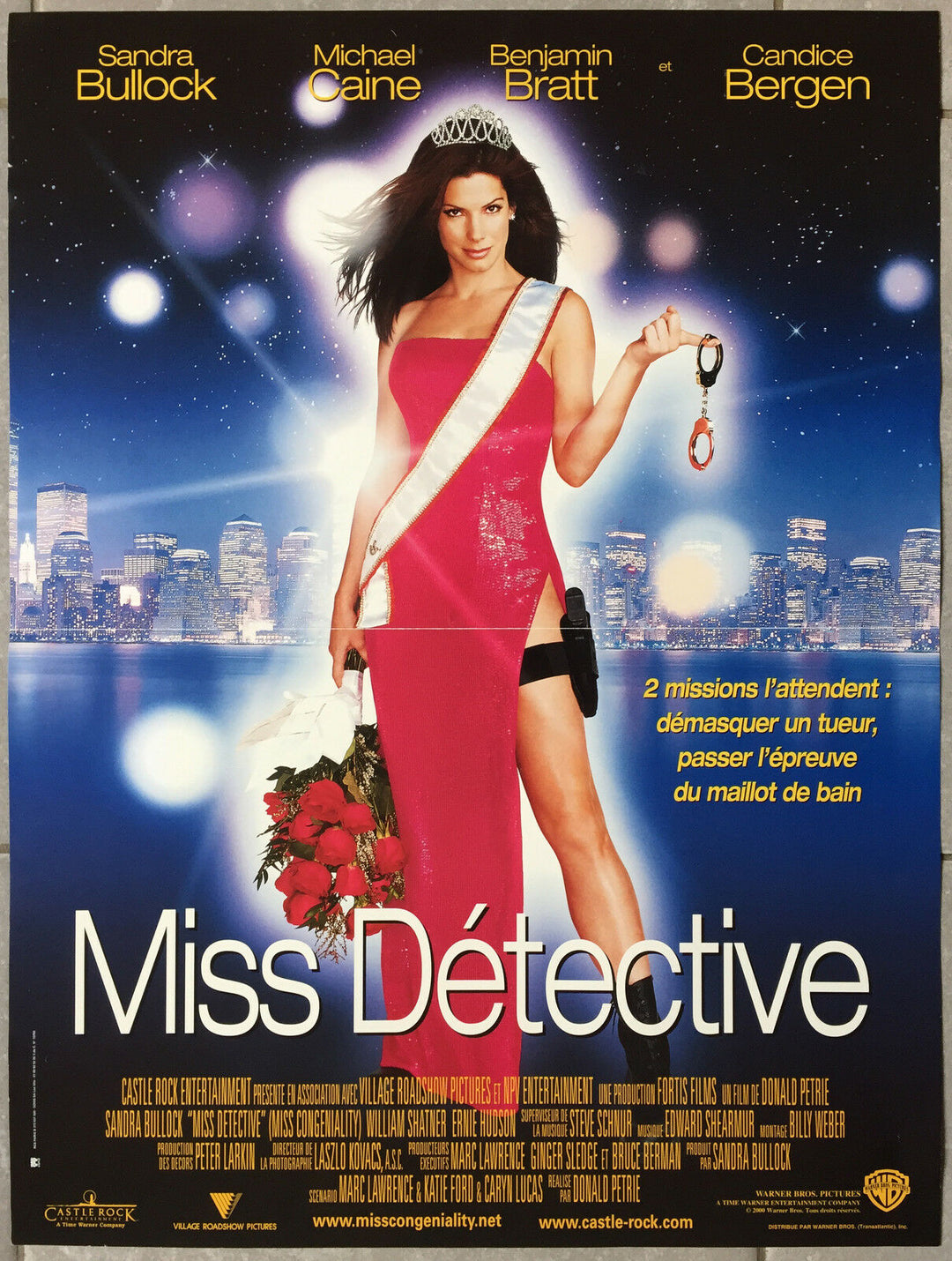 Poster MISS DETECTIVE Miss Congeniality SANDRA BULLOCK 40x60cm 