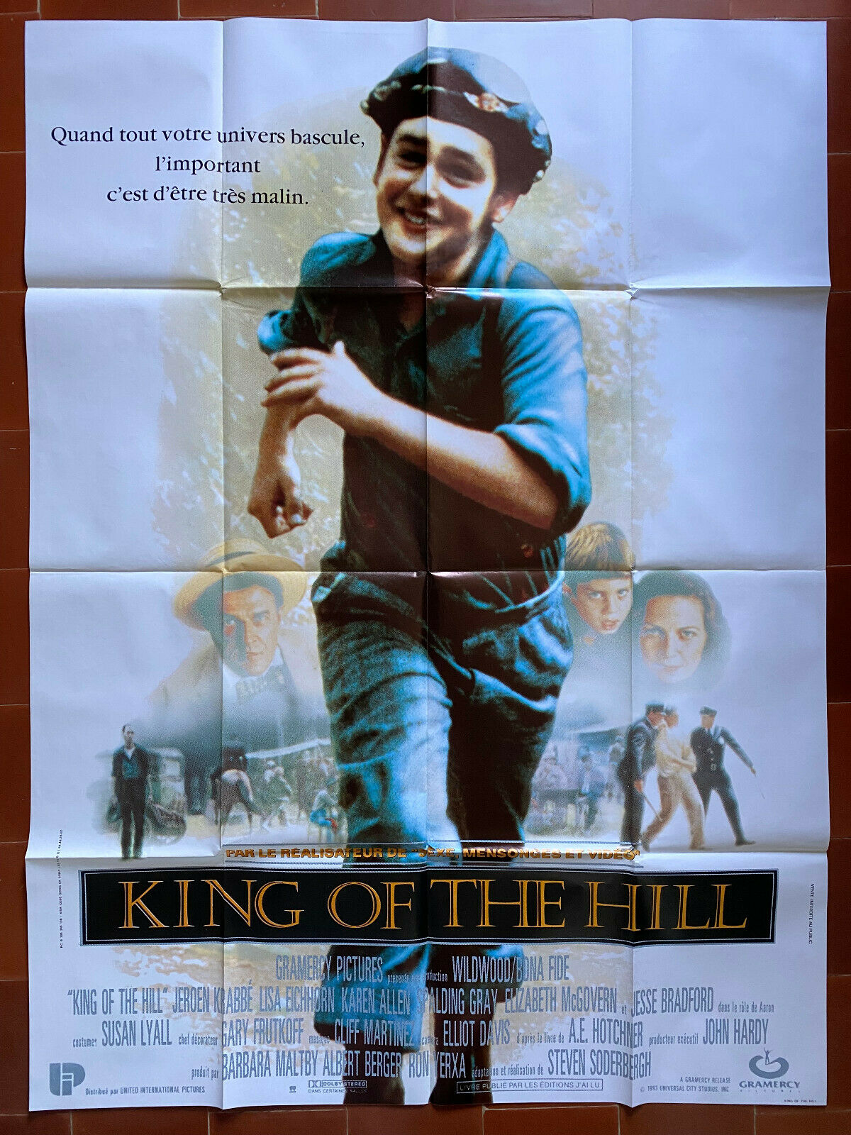 Affiche KING OF THE HILL Steven SODERBERGH Jesse BRADFORD Adrien BRODY