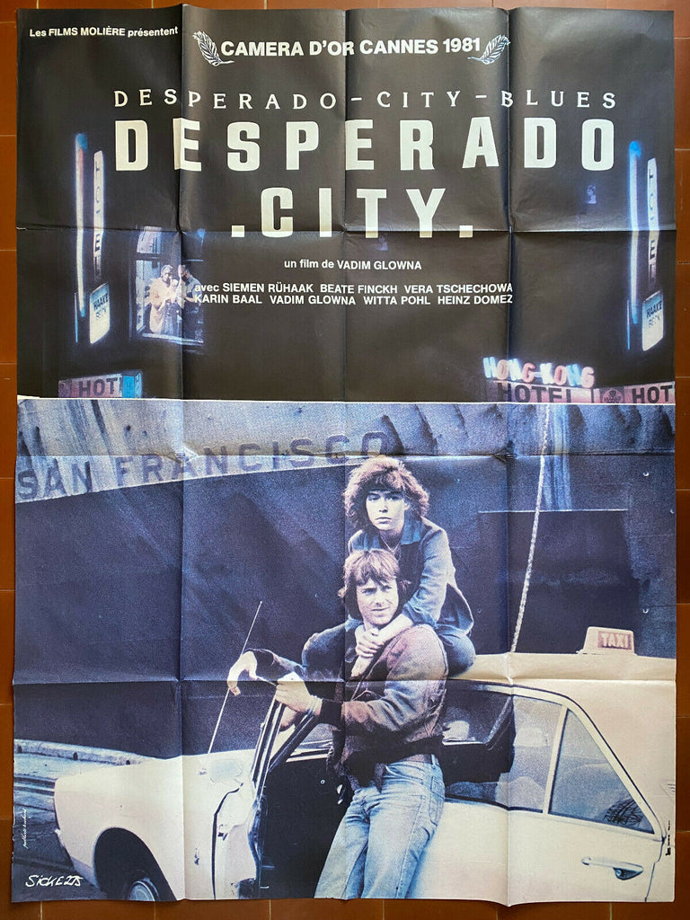 DESPERADO CITY ポスター Vadim GLOWNA Vera TSCHECHOWA 120x160cm